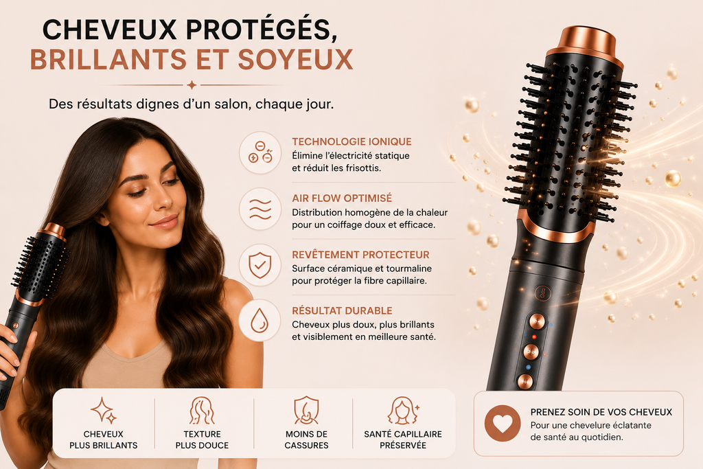 BellaStyle AirPro™ – Multistyler 5 en 1 Professionnel